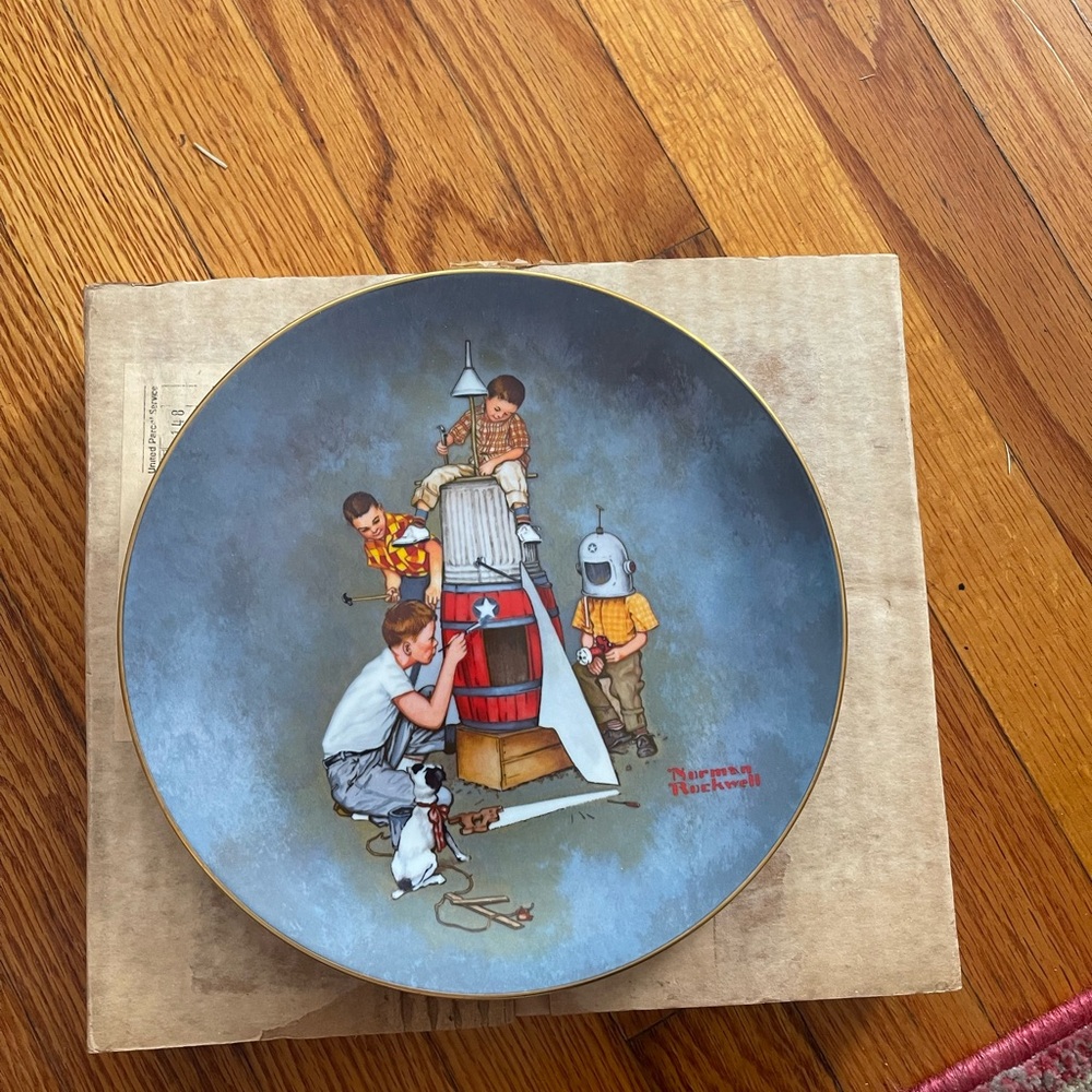 Strictly Limited Edition Normal Rockwell Plate